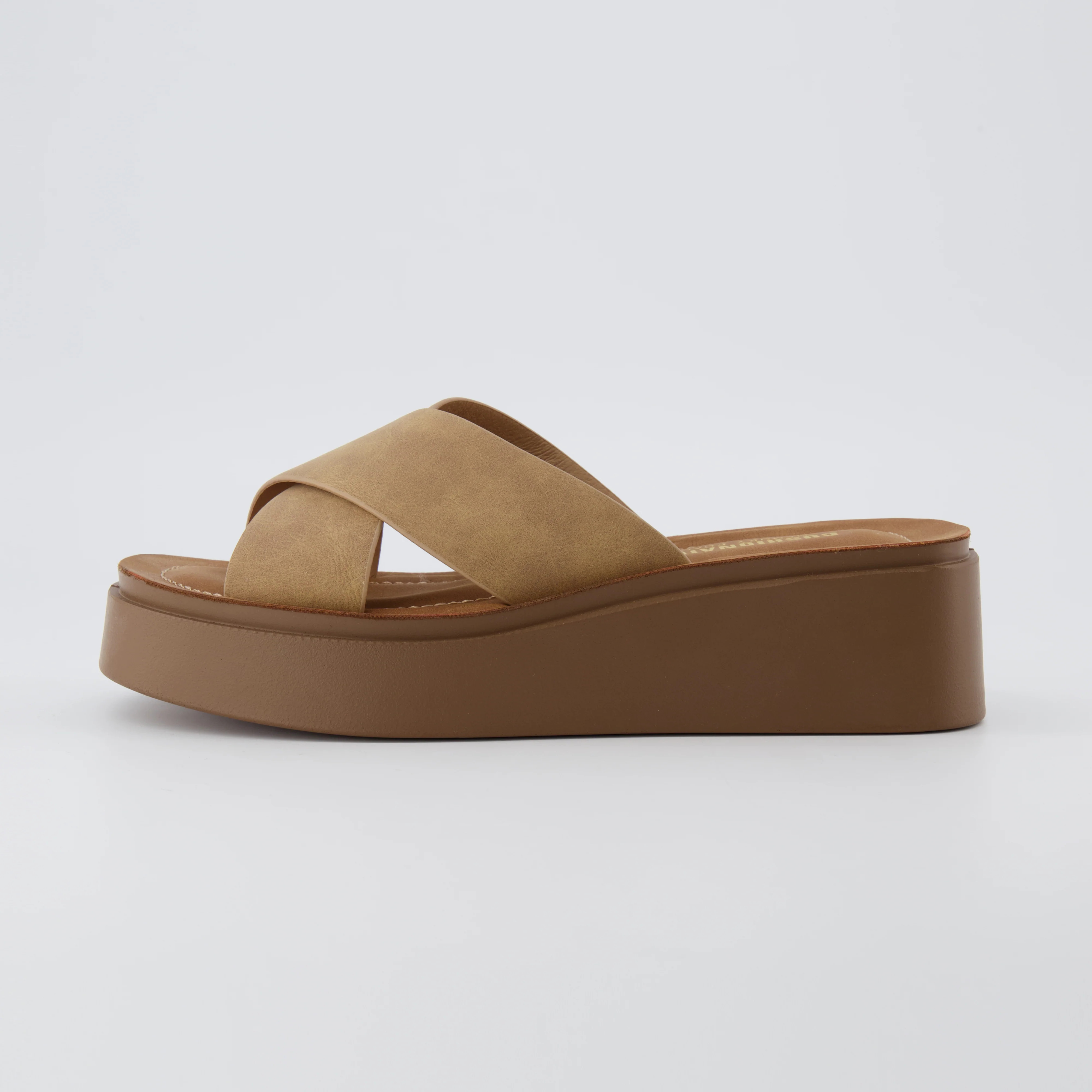 Pepe Crossband Platform Sandals | Cushionaire