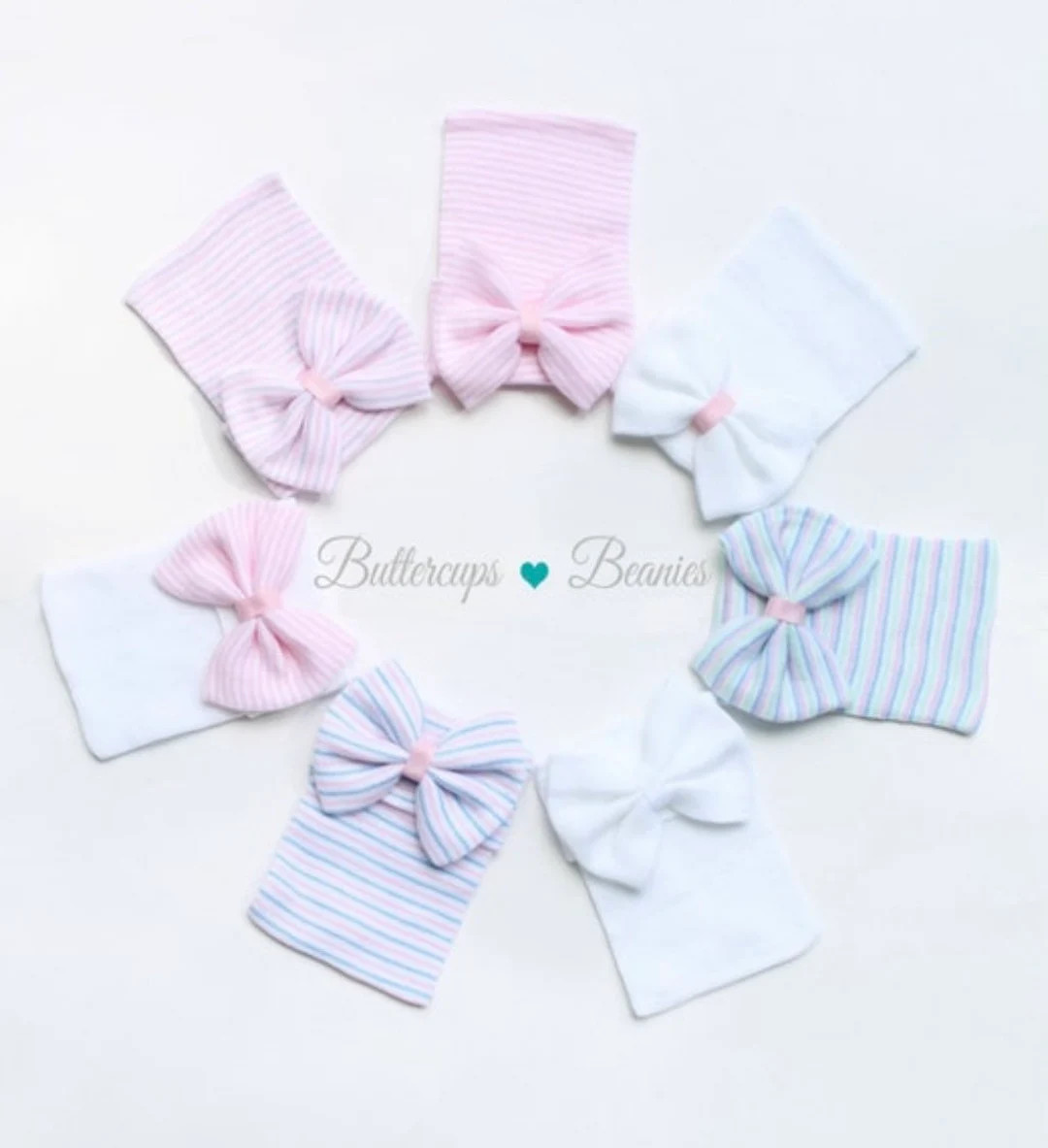 Hospital Hat With Bow, Newborn Hat, Baby Hospital Hat, Newborn Girl Outfit, Newborn Hat, Newborn ... | Etsy (US)