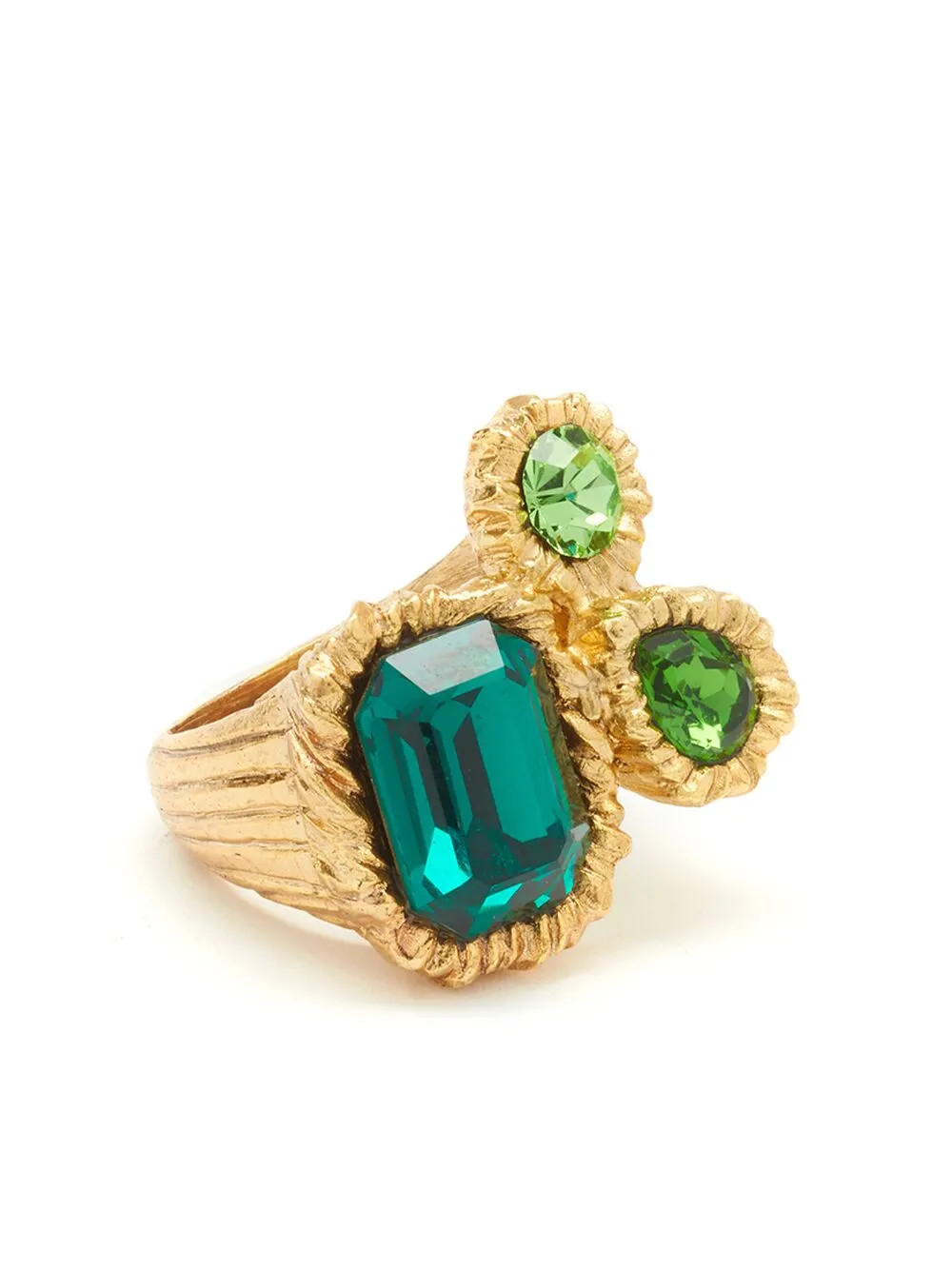 Oscar De La Renta Bague Sertie De Cristaux - Farfetch | Farfetch Global