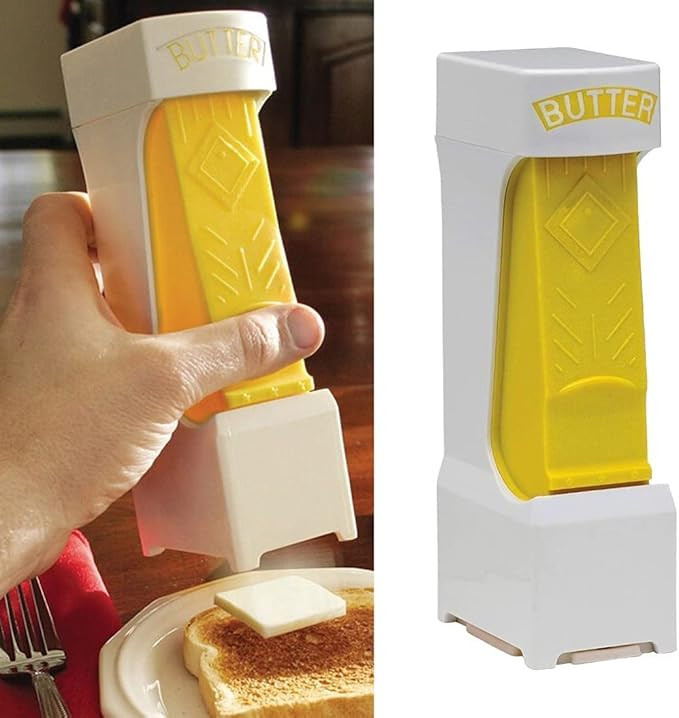 Butter Cutte, Simple One Click Stick Butter Cutter - Butter Cheese Cutter - Butter Dispenser to S... | Amazon (US)