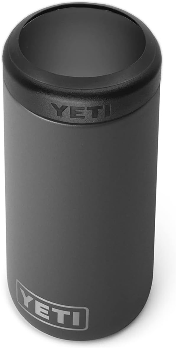 YETI Rambler 12 oz. Colster Slim Can Insulator for the Slim Hard Seltzer Cans, Charcoal (NO CAN I... | Amazon (US)