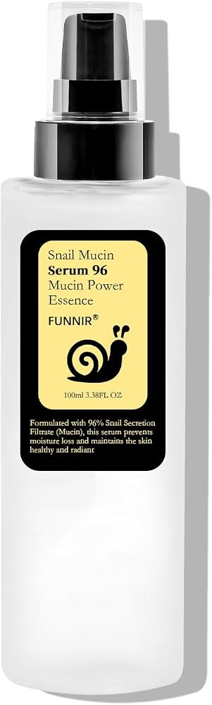 Snail Mucin 96% Essence 100ml, Hydrating Serum for Face with Snail Secretion Filtrate for Dull Sk... | Amazon (US)