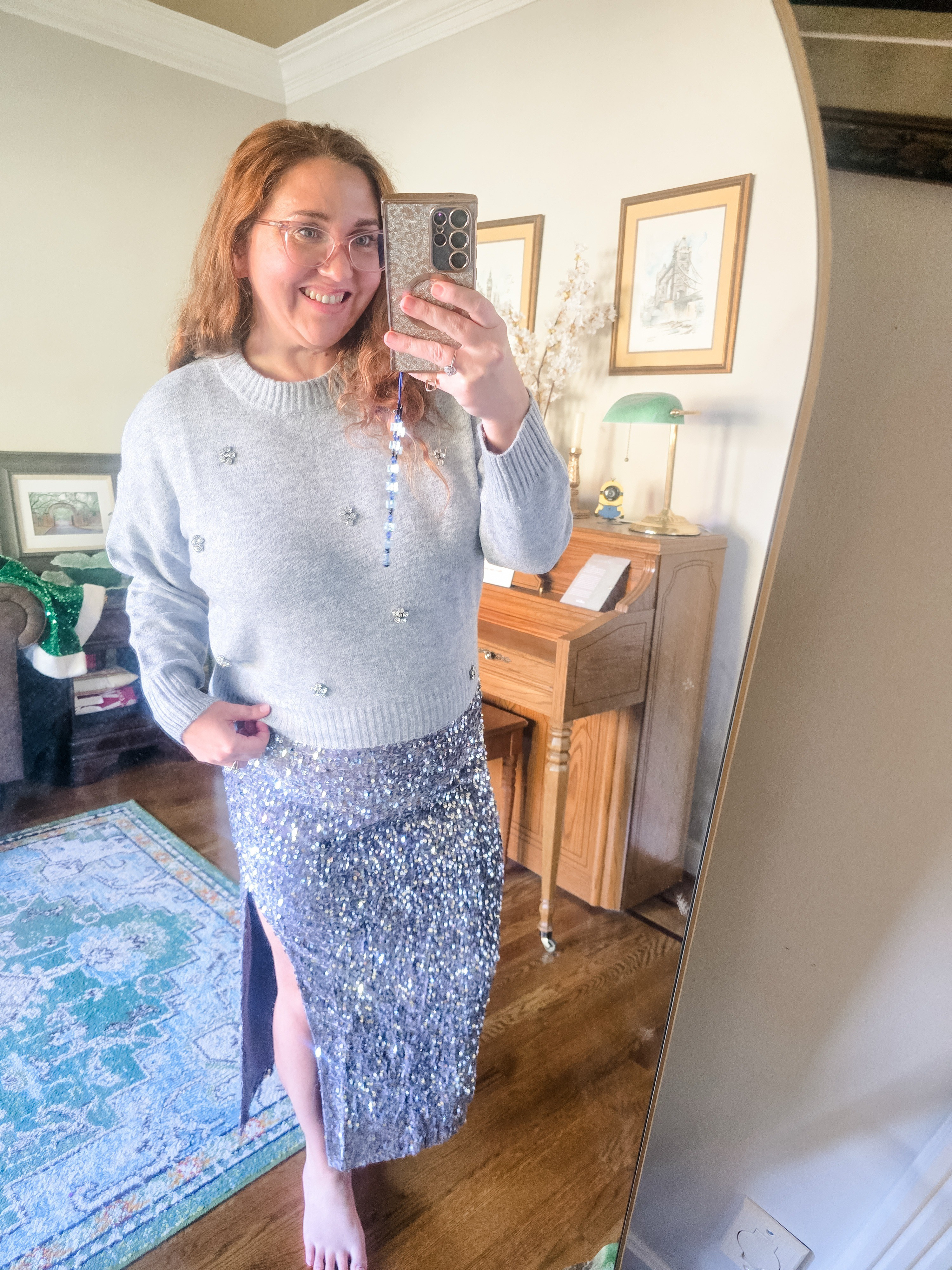 Holiday Look for Less #walmartfashion #walmartcreator #livinglargeinlilly #sparkle #holidaylook 

#LTKHoliday #LTKSeasonal #LTKMidsize