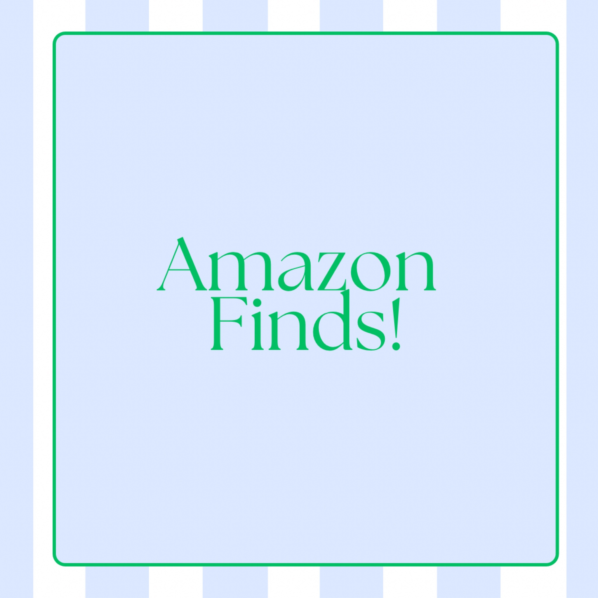 Recent Amazon purchases! 