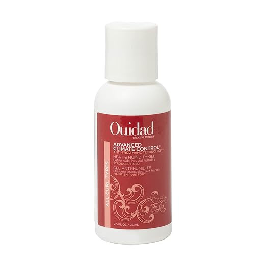 Ouidad Advanced Climate Control Heat & Humidity Stronger Hold Gel for Curly Hair – Crunch-Free ... | Amazon (US)