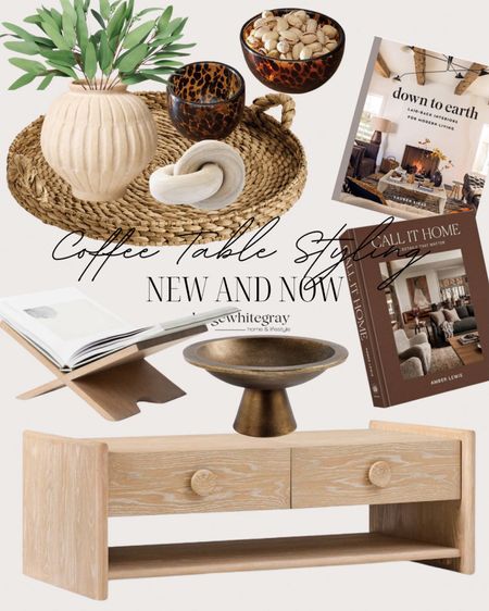 Coffee table styling accessories and decor you need to refresh your coffee table look! From vases, to sculptured items and bowls. Coffee table books are a must and so are trays!! 

#LTKsalealert #LTKhome #LTKstyletip