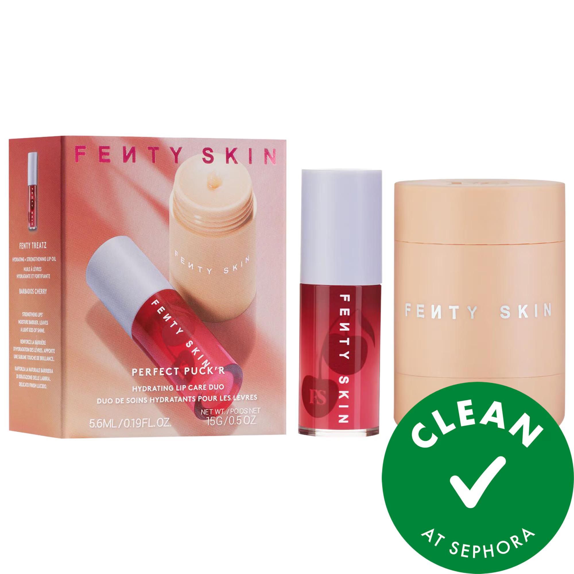 Fenty Beauty by Rihanna Perfect Puck'r Hydrating Lip Care Duo | Sephora (US)