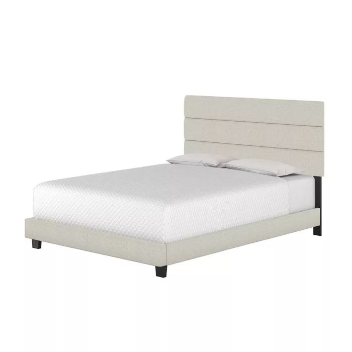 Marino Linen Channel Upholstered Platform Bed - Eco Dream | Target
