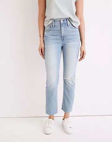 The Petite Perfect Vintage Jean in Coney Wash: Destroyed Edition | Madewell