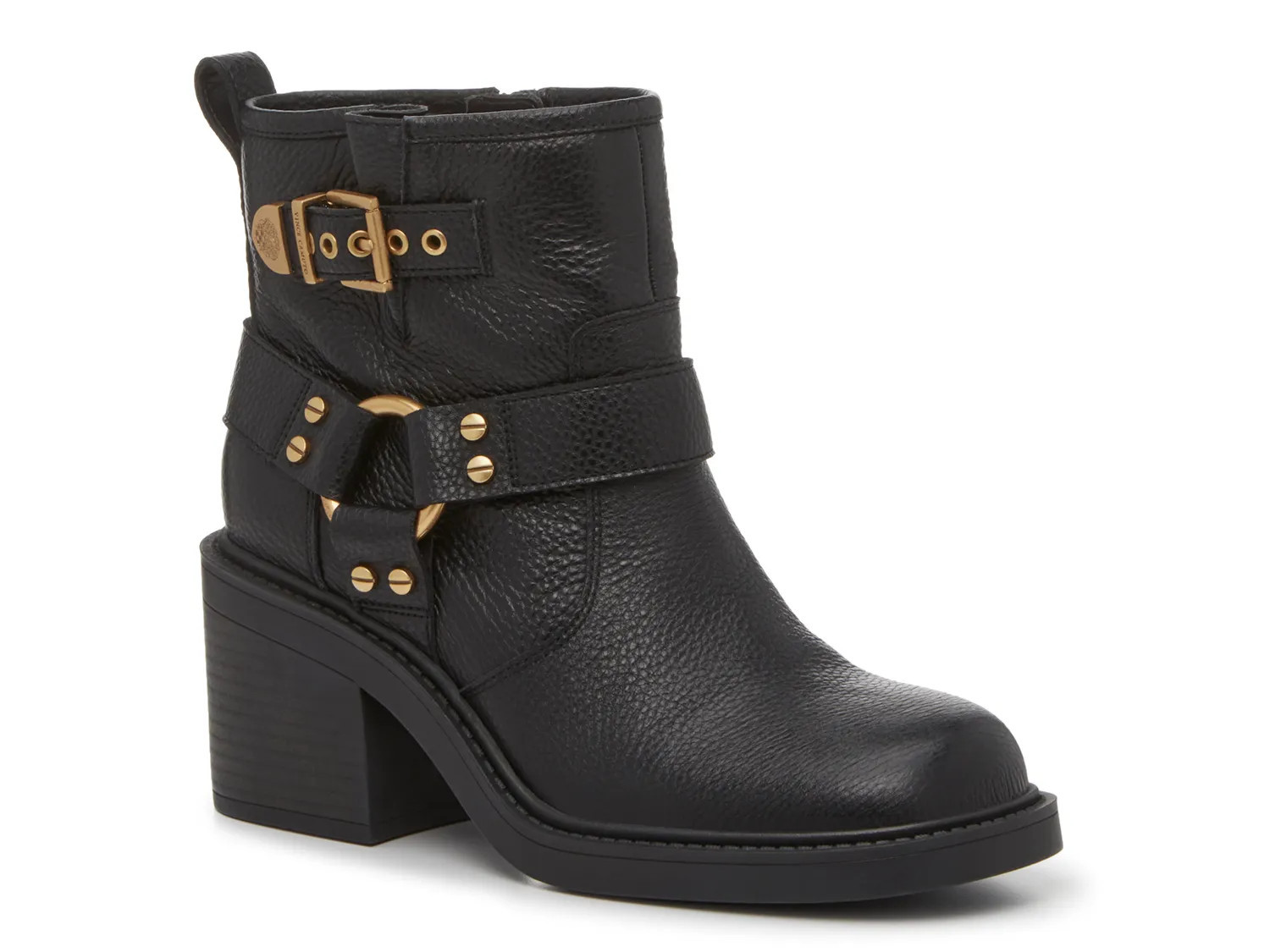 Vince Camuto Bipdi Moto Bootie | Women's | Black | Size 7.5 | Boots | DSW