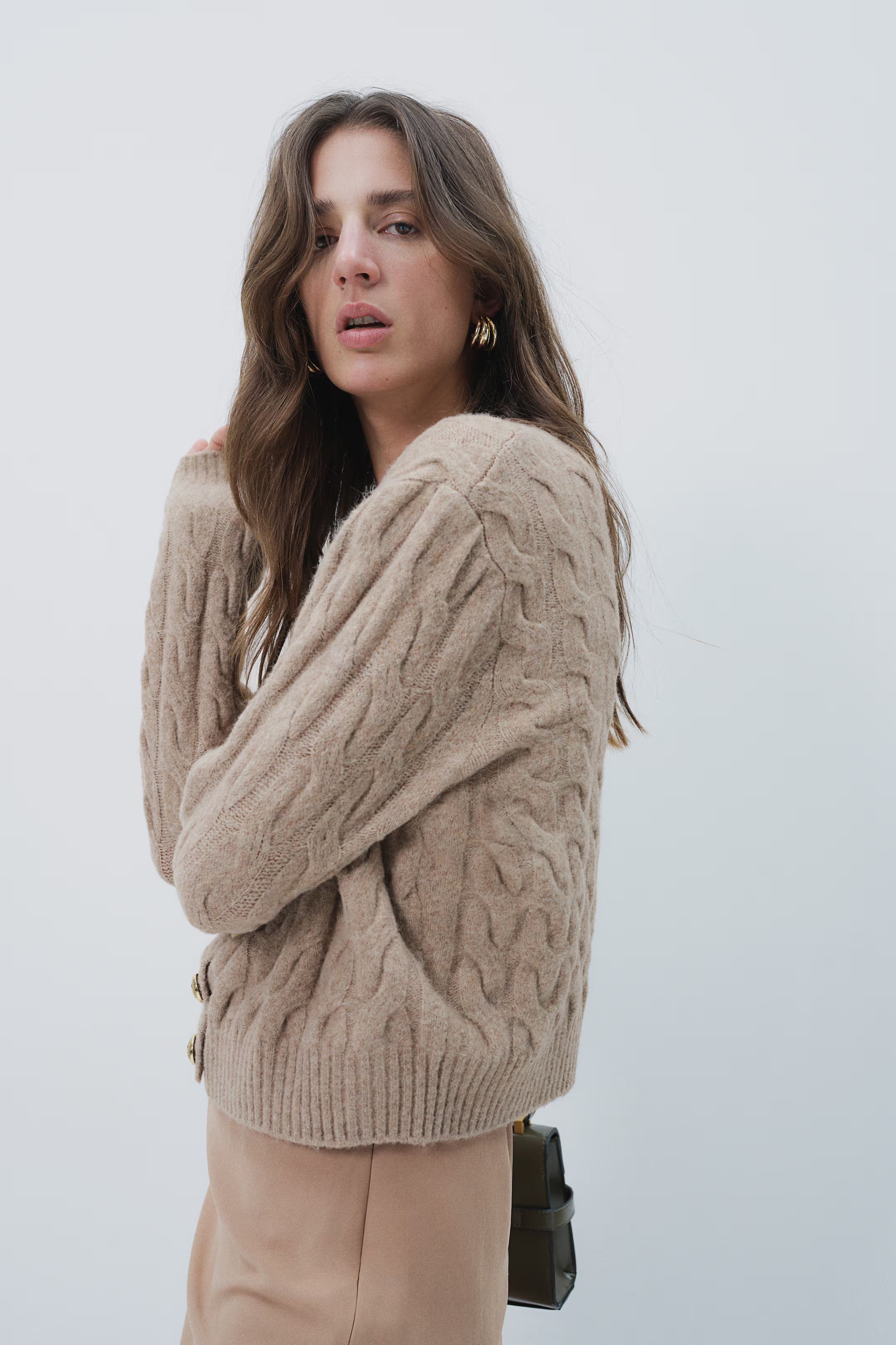 Cable-Knit Cardigan | H&M (US + CA)