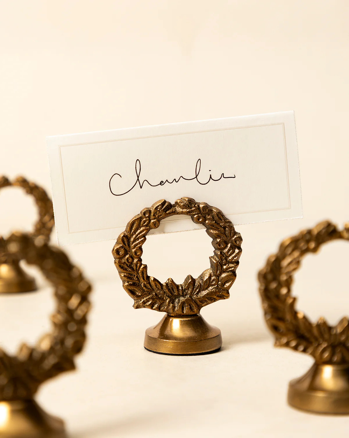 Laurel Place Card Holder (Set of 4) | McGee & Co. (US)