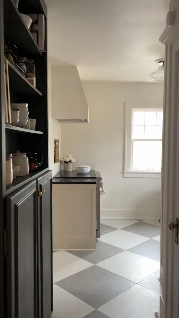 Checkerboard marble floors in kitchen 

#LTKhome #LTKFind