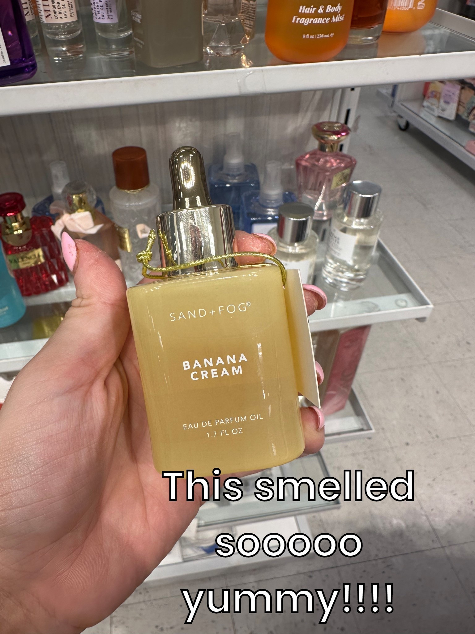 This smelled sooooo yummy! I had to get it!! 
•
•
•
#summer #summerscents #banana  

#LTKFindsUnder50 #LTKGiftGuide #LTKBeauty