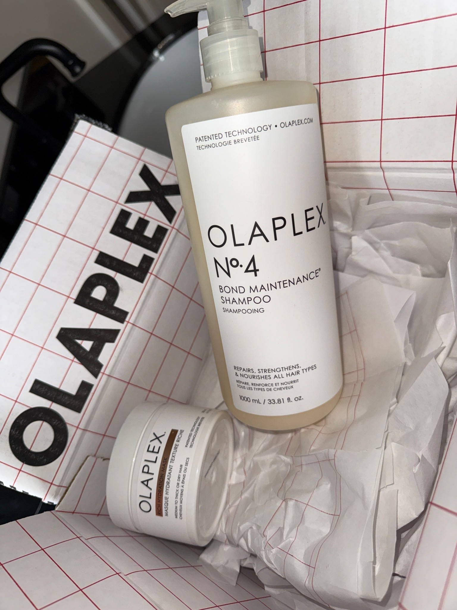 Restocking my favorite hair products @olaplex 