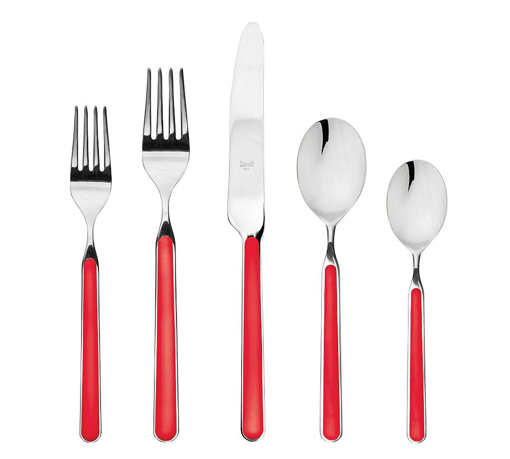 Fantasia Italian Stainless Steel Flatware Set | Pottery Barn (US)