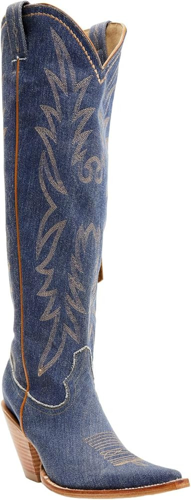 Idyllwind Women's Gwennie Denim Tall Western Boot Snip Toe - Biwfa23l12 | Amazon (US)