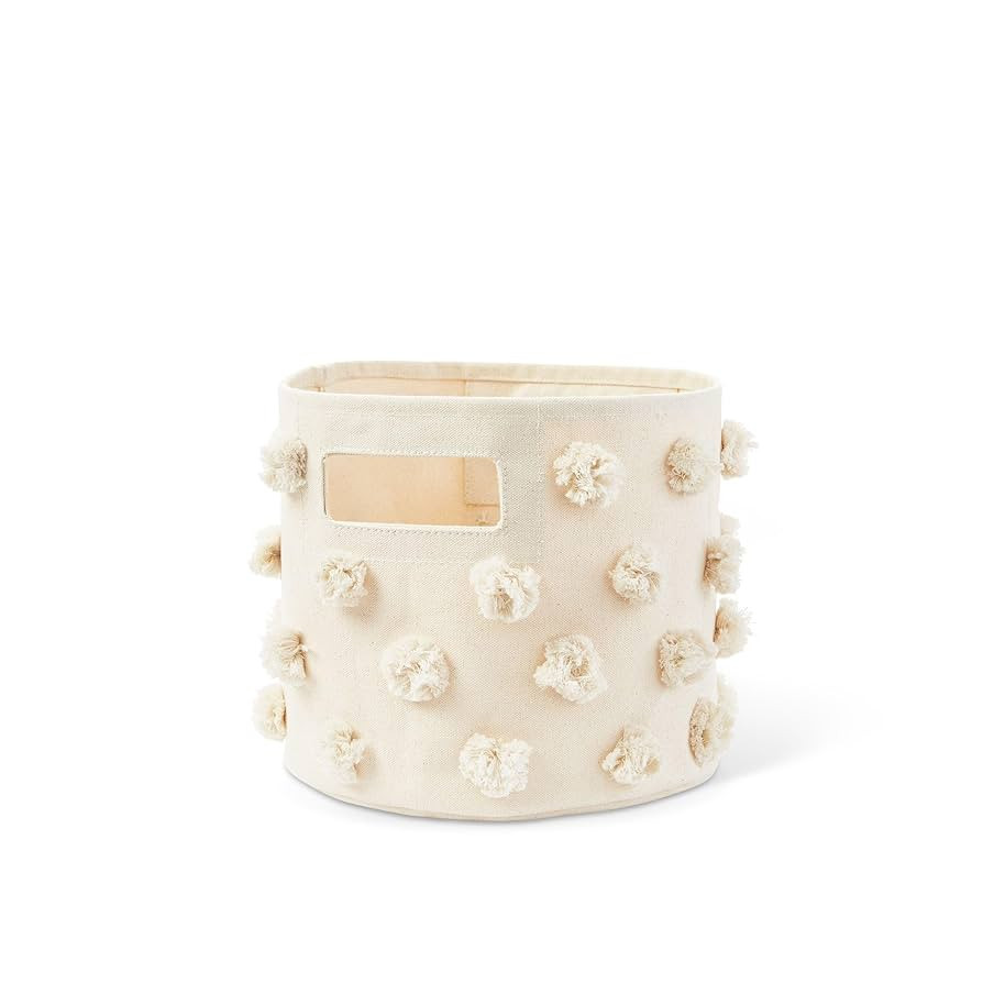 Pehr Pom Pom Basket, Pint (Natural) | 100% Cotton Canvas Storage for Nursery, Playroom & Home | D... | Amazon (US)