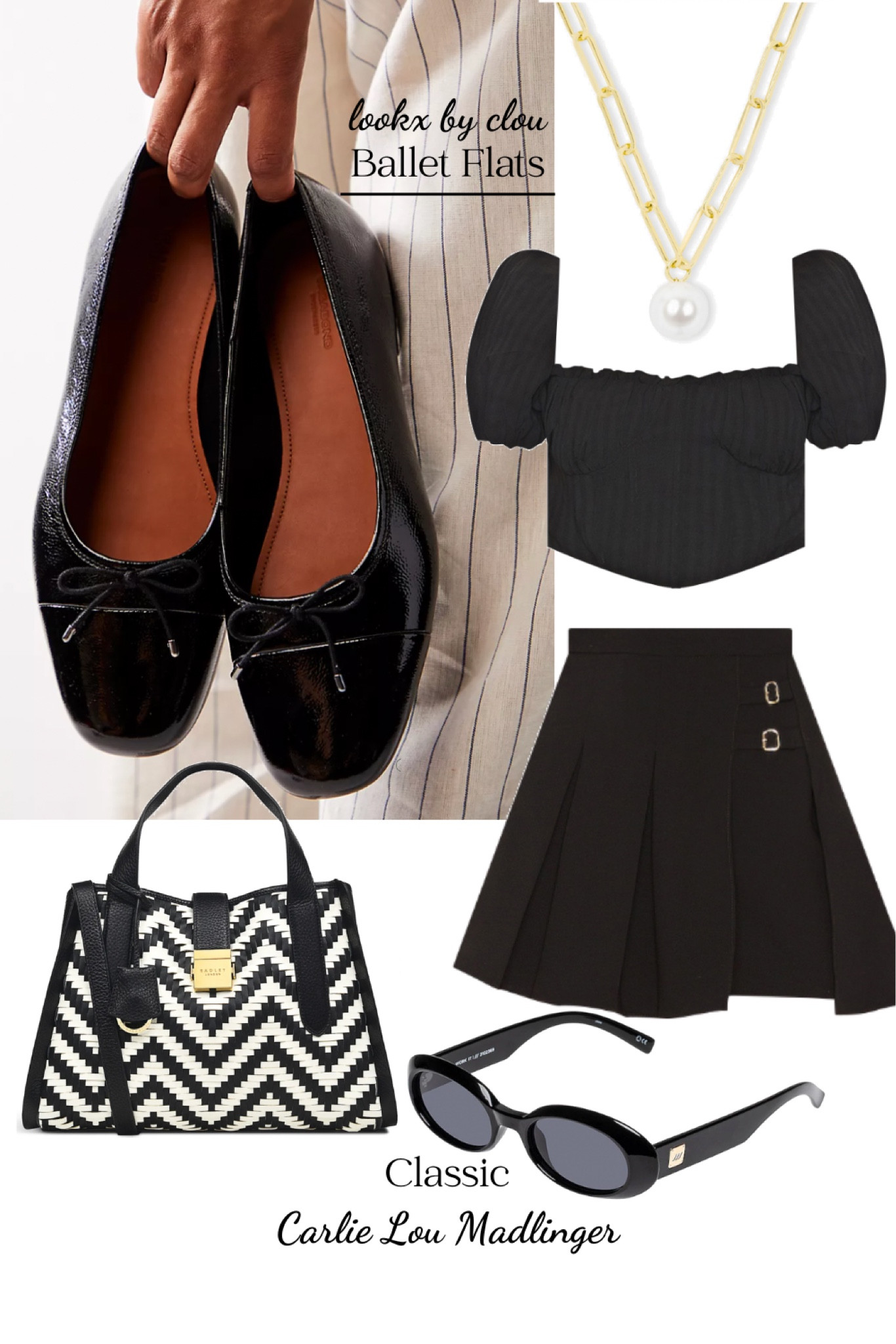 Classic look to style with black ballet flats 🥿  

#LTKstyletip #LTKitbag #LTKshoecrush