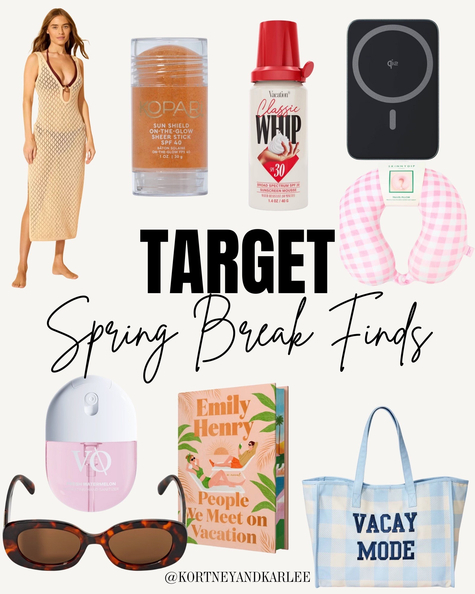Target Spring Break Finds!

Kortney and Karlee | #kortneyandkarlee #LTKfindsunder50 #LTKfindsunder100 #LTKtravel 