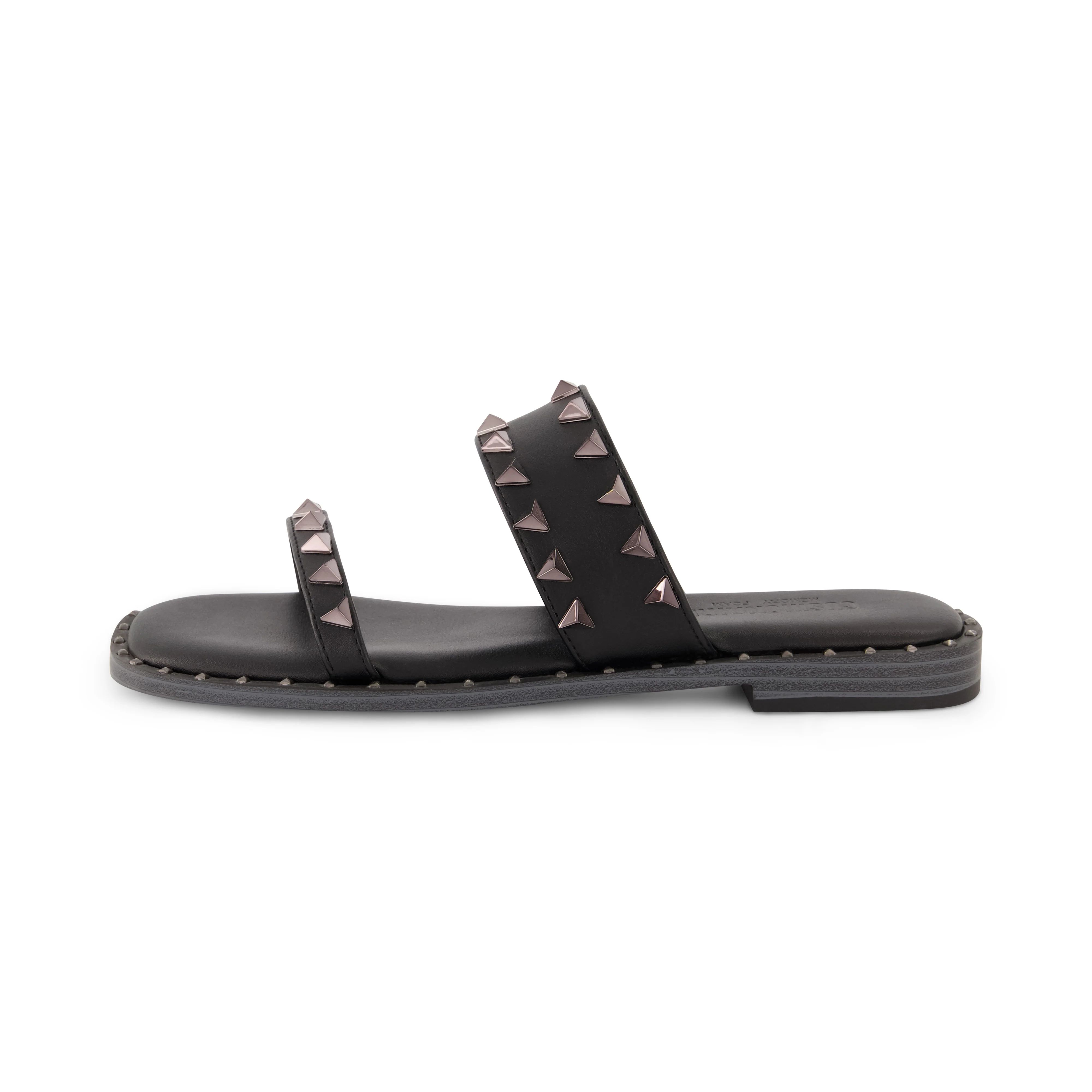 Visby Studded Two Band Sandal | Cushionaire