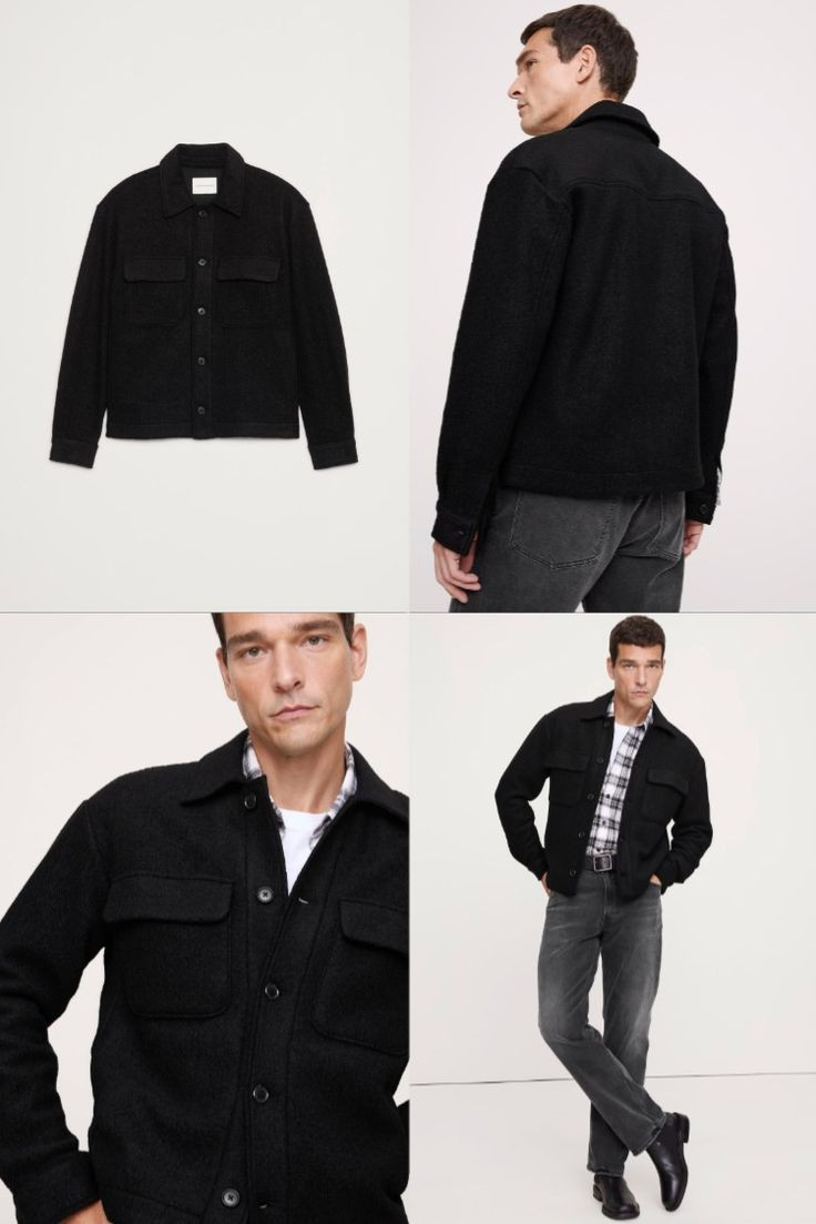 This boiled wool-blend shirt jacket from Banana Republic is the perfect in-between layer for fall and winter. Structured yet comfortable, it delivers a clean, refined look that works for casual days or elevated evenings. Style it over a knit tee or sweater with denim or tailored trousers for a polished, effortless men’s outfit.



#MensFallStyle #MensWinterLayers #ShacketStyle #MensOutfitInspo #BananaRepublicStyle #ModernMenswear #MinimalMensStyle #LayeredLook #EverydayMensFashion 

 #LTKootd #LTKSaleAlert #LTKMens