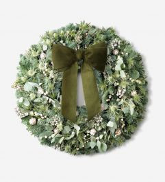 Winter White Christmas Wreath | FLOWERBX