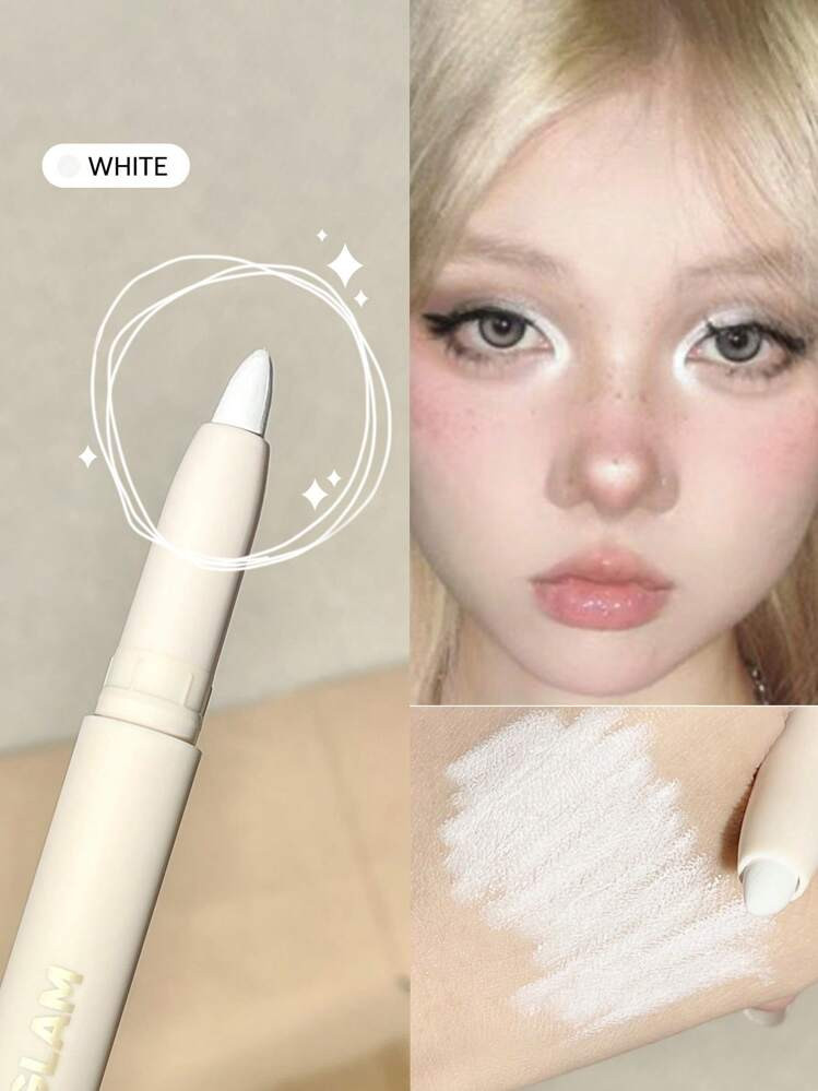 SHEGLAM Big N' Bright Eye Pencil-White | SHEIN