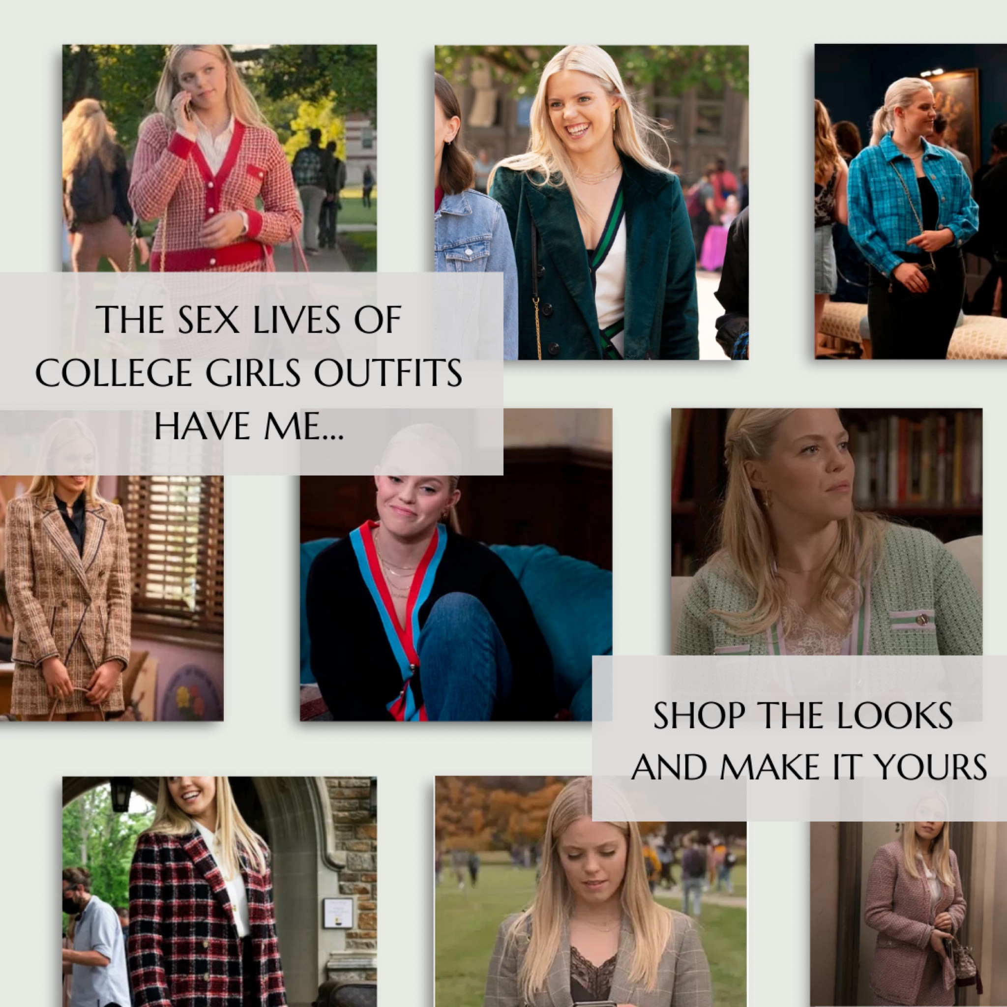 I’m a little late to the Sex Lives of College Girls but now that I’m here… the outfits are getting me…

Shop the look and make it your own!

#LTKitbag #LTKworkwear #LTKstyletip