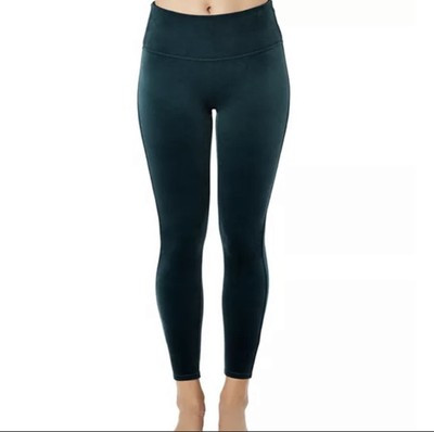 NWOT Spanx velvet Green leggings large | eBay US