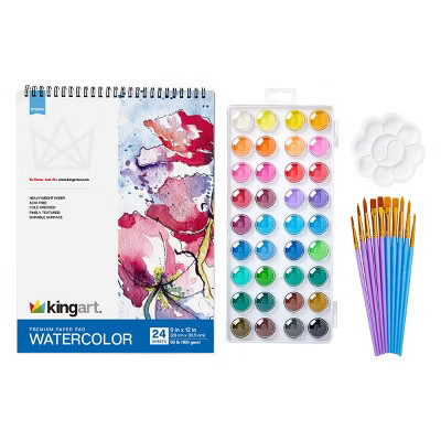 KINGART Watercolor Paint Set 48 pc | Target