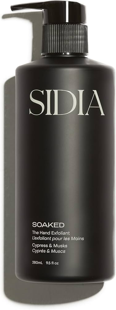 SIDIA - Soaked: The Hand Exfoliant | Cruelty-Free, Plant-Based, Clean Beauty (9.5 oz | 280 mL) | Amazon (US)