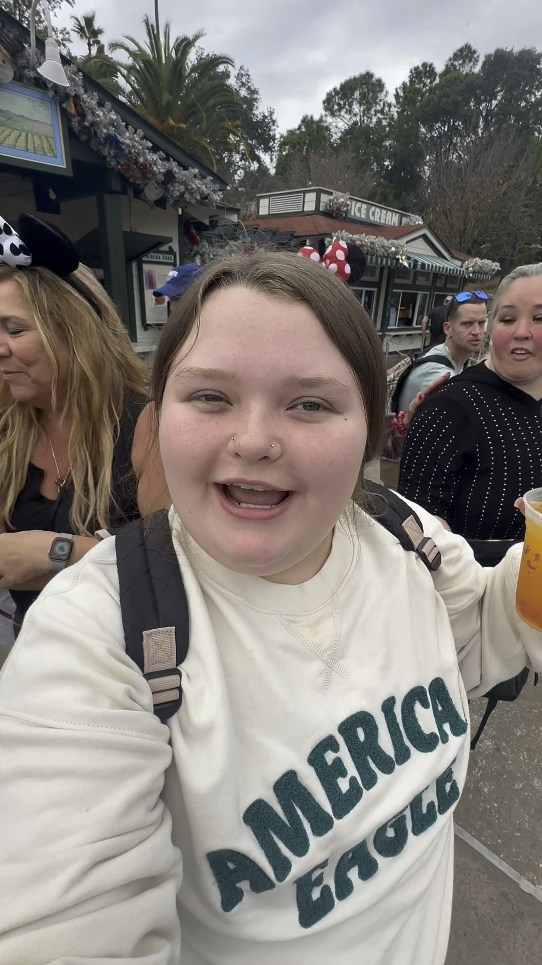 Check out my full video on TikTok featuring a cute American Eagle sweater at Disney! ✨

#LTKPlusSize #LTKTravel