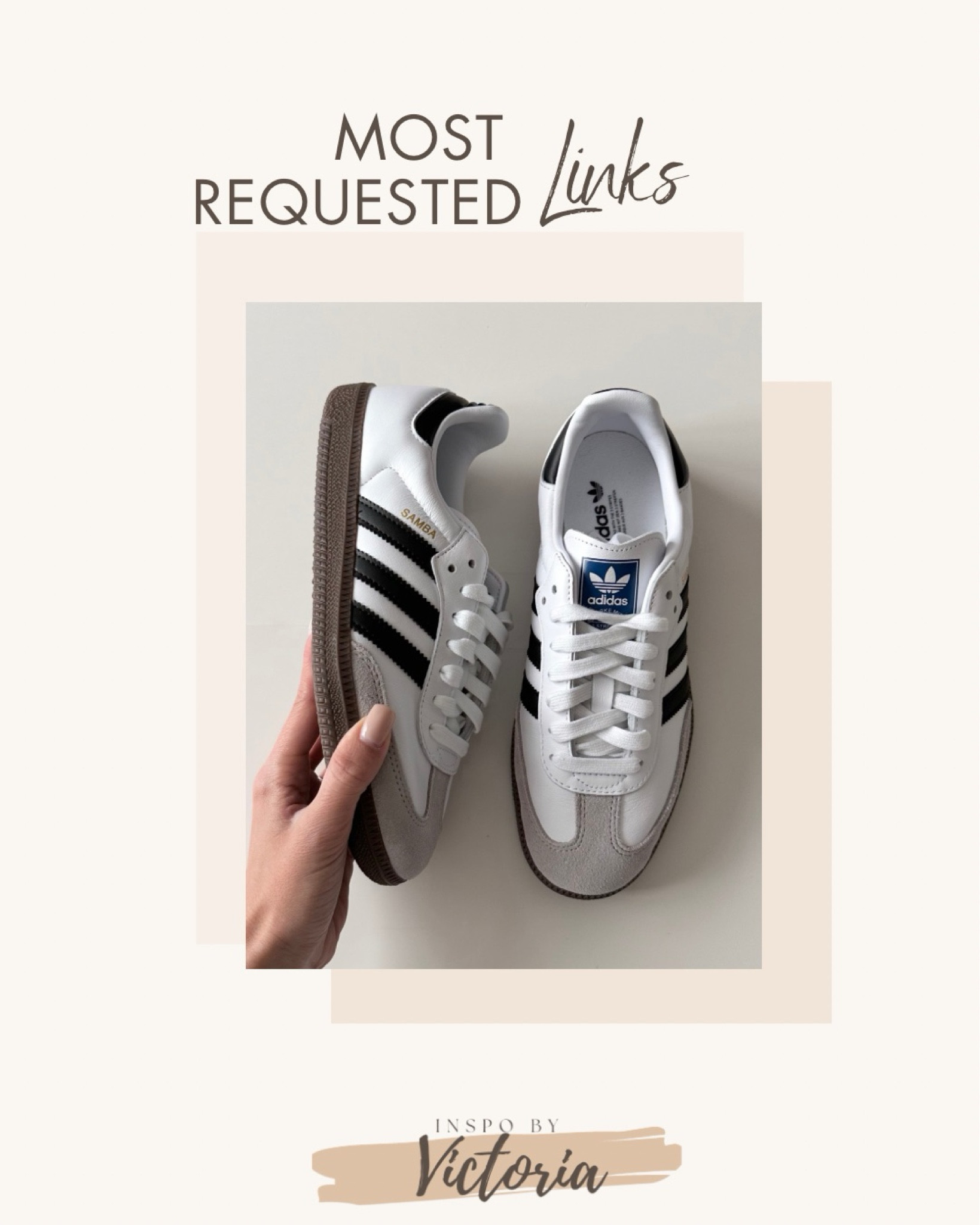 Most Requested Link: White Adidas Sambas with black stripes🤍🖤
#adidassamba #trendingnow #sneakerstrends

#LTKStyleTip #LTKShoeCrush #LTKSeasonal