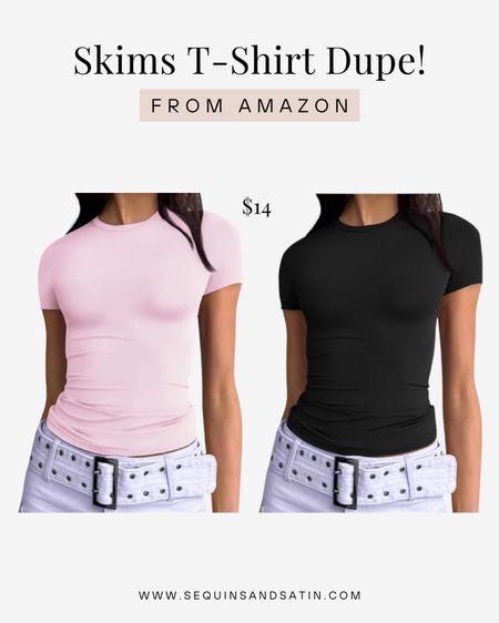 Skims tee dupes from amazon!🤍

*not knockoffs, just a similar vibe for less $$

Skims top dupes / skims dupes / skims dupes amazon / amazon skims dupes / amazon shirts / skims tshirt dupes / skims fits everybody dupes / Amazon Womens Clothes / Amazon Finds Clothes / Amazon Clothing / Amazon Must Haves / Amazon Basics / amazon basic tops / Amazon Fashion / Amazon Fashion Finds / Amazon Favorites / Amazon Style / Amazon Clothes / amazon fashion finds


#LTKStyleTip #LTKFindsUnder50 #LTKFindsUnder100