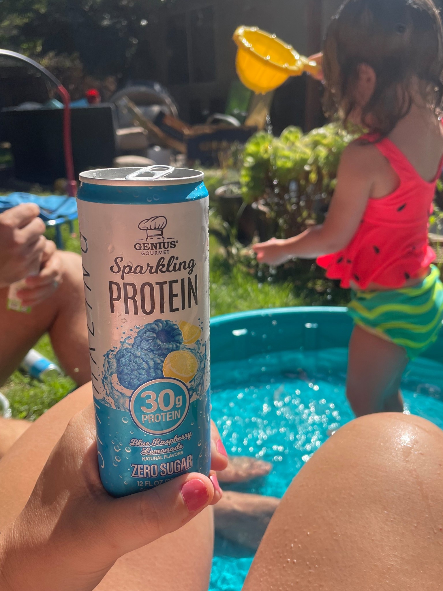 Summer doesn’t end here in Sacramento! 

I’m absolutely loving these protein waters from Genius Gourmet. They actually taste incredible, no fake taste or weird film in my mouth after. And I’m picky! 

Such a great way to get in extra protein in a very quick and easy way! 

#LTKActive #LTKFamily #LTKU
