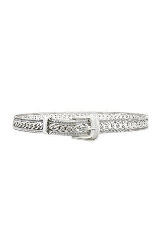 petit moments Mesh Belt in Silver from Revolve.com | Revolve Clothing (Global)