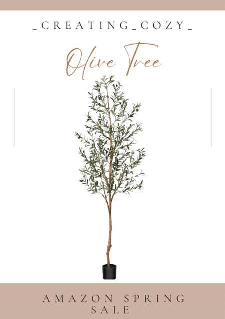 Amazing Big Spring Sale! 
The 7 foot olive tree is absolutely amazing. I have one in my dining room and it’s so realistic looking it is on sale right now and so affordable running and grab it.! 


#amazingbigspringsale #amazon #amazonsale #amazinfinds #amazonfavorite #olivetree #springsale #spring #homedecor #home

#LTKfindsunder100 #LTKsalealert #LTKstyletip