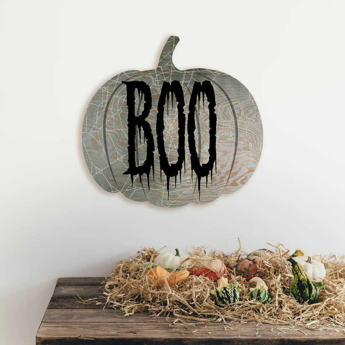 The Holiday Aisle® Carved Pumpkin Sign | Wayfair | Wayfair North America