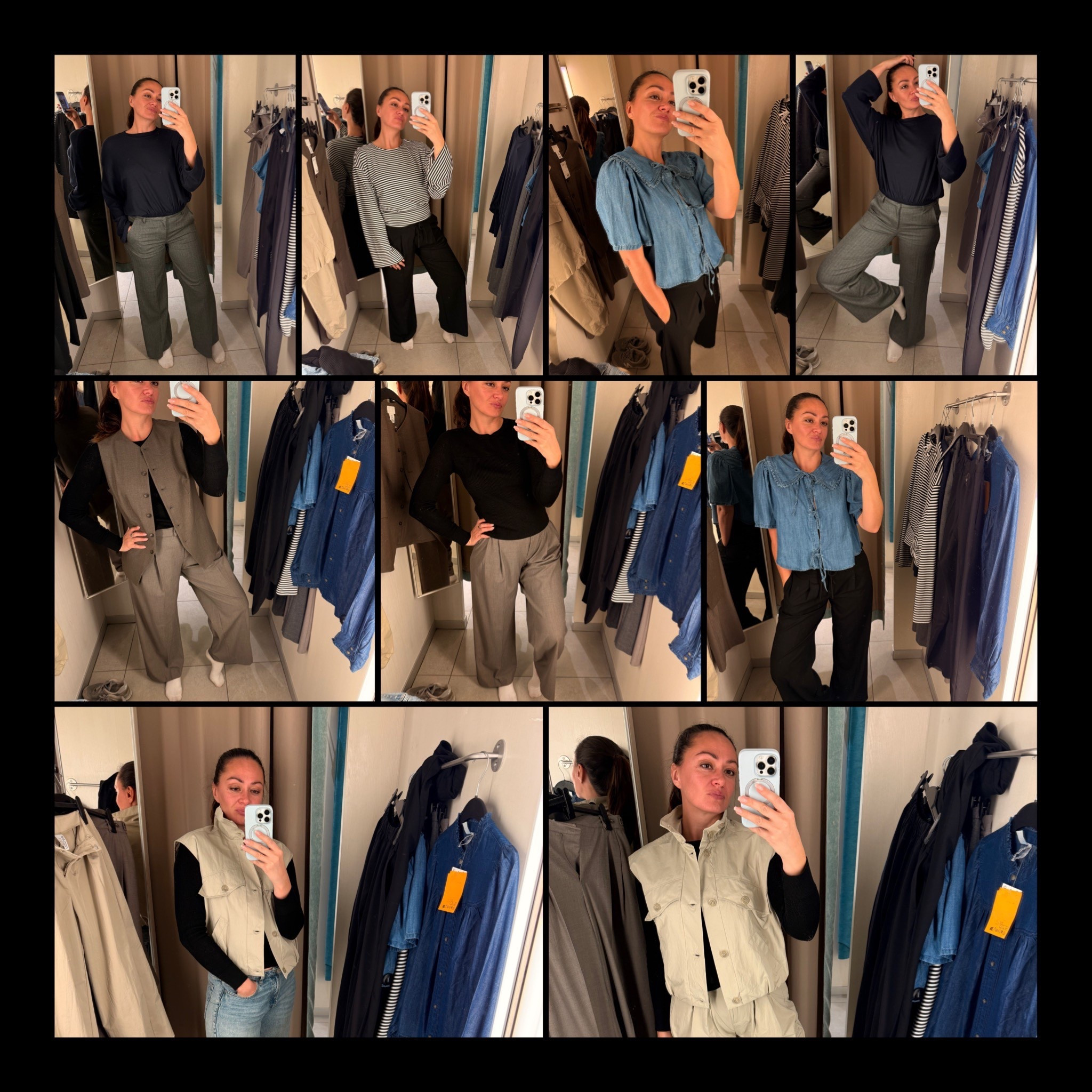 Elevated everyday looks from H&M 
Loving these effortless, neutral outfits — tailored trousers, striped tops, soft denim, chic vests, and the perfect minimalist layers. Easy to mix, easy to style, and perfect for work, casual days, or a polished everyday outfit.

#LTKWorkwear #LTKOver40 #LTKootd