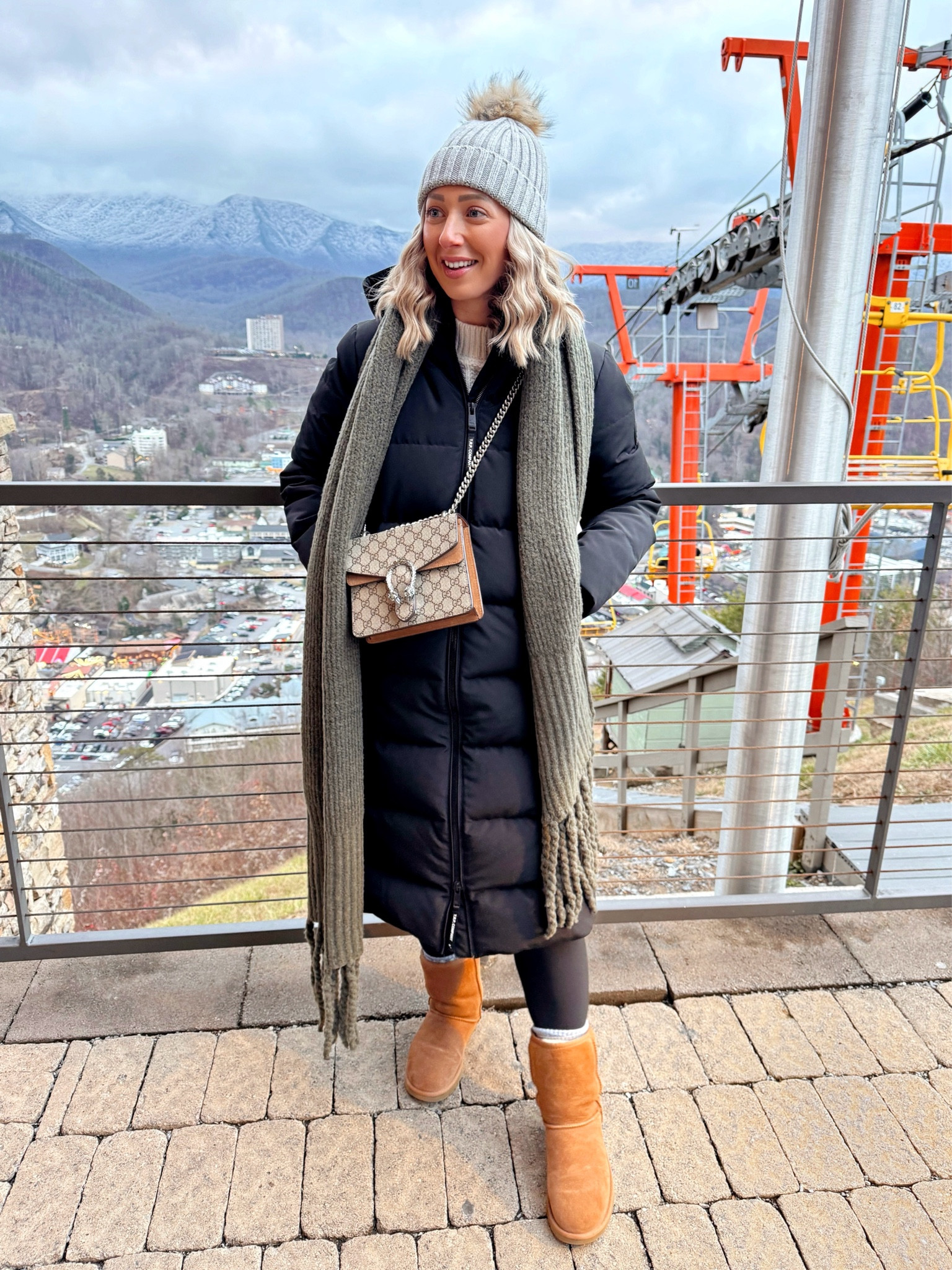 Can you even with this view?! 🤩🏔️ It was the perfect weekend in Gatlinburg! We will definitely be back! 🙌🏻 I got this ULTRA warm coat 2 years ago and it is truly a must if you want a coat that’s actually going to keep you warm!👌🏻🔥 It saved me this trip since it was freezing!! 🥶 Wearing size medium so I can layer—you can shop it via the 🔗 in my bio or comment below 👇🏻 

Winter coats, winter outfits, travel, vacation, puffer coat, long coats 

#LTKSeasonal #LTKHoliday #LTKFindsUnder100