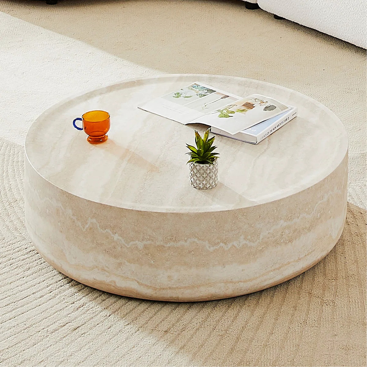 Gyden Round Modern Coffee Table | Wayfair North America