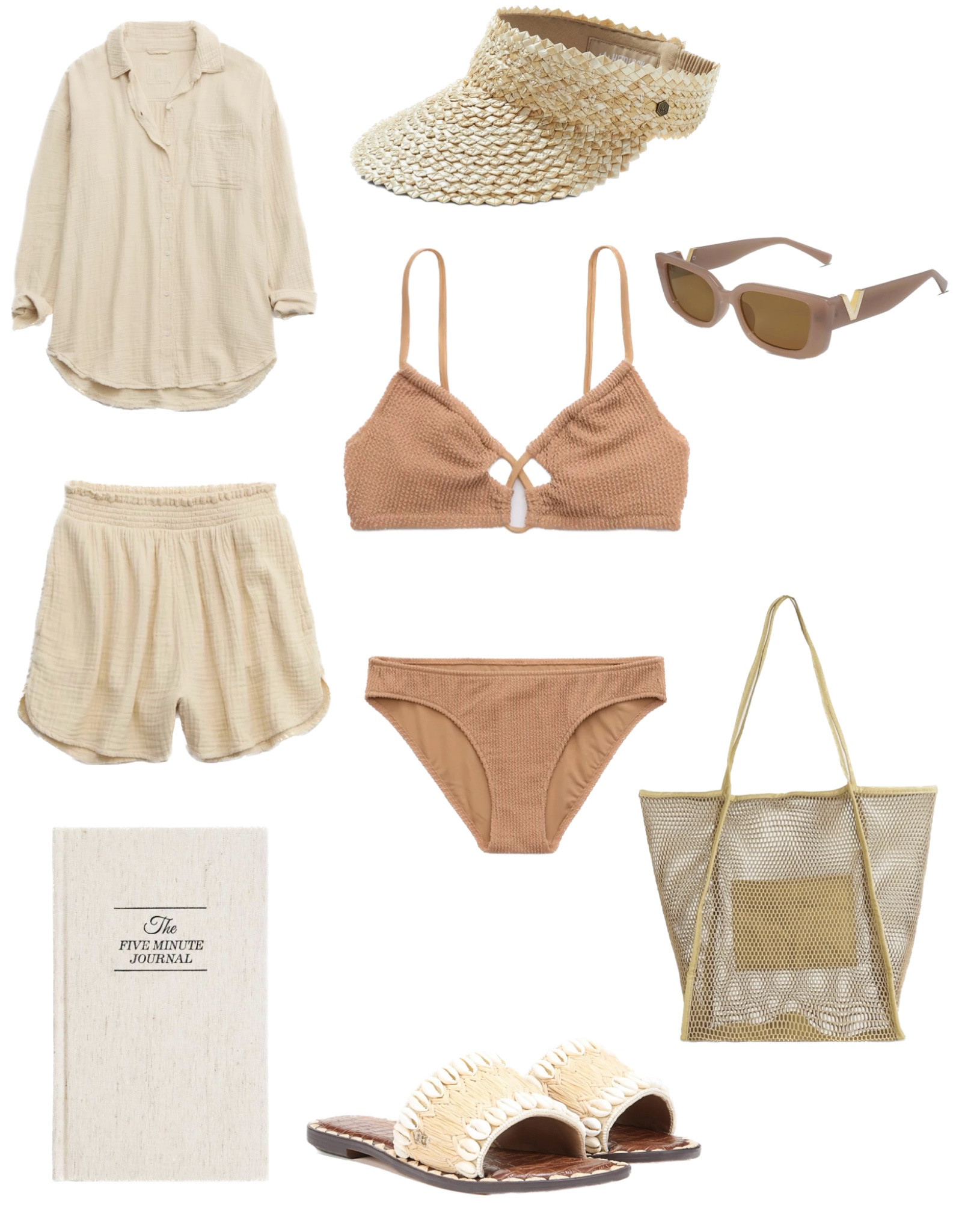 Beach day bikini /outfit /essentials 🤎🐚

#LTKstyletip #LTKswim #LTKsalealert