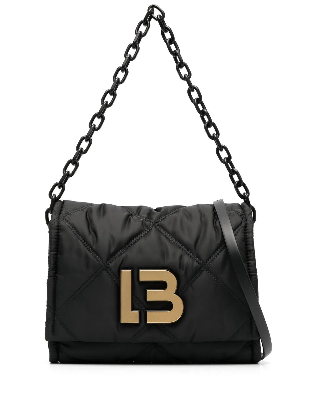 Bimba y Lola Bolso De Hombro Acolchado Con Placa Del Logo - Farfetch | Farfetch Global