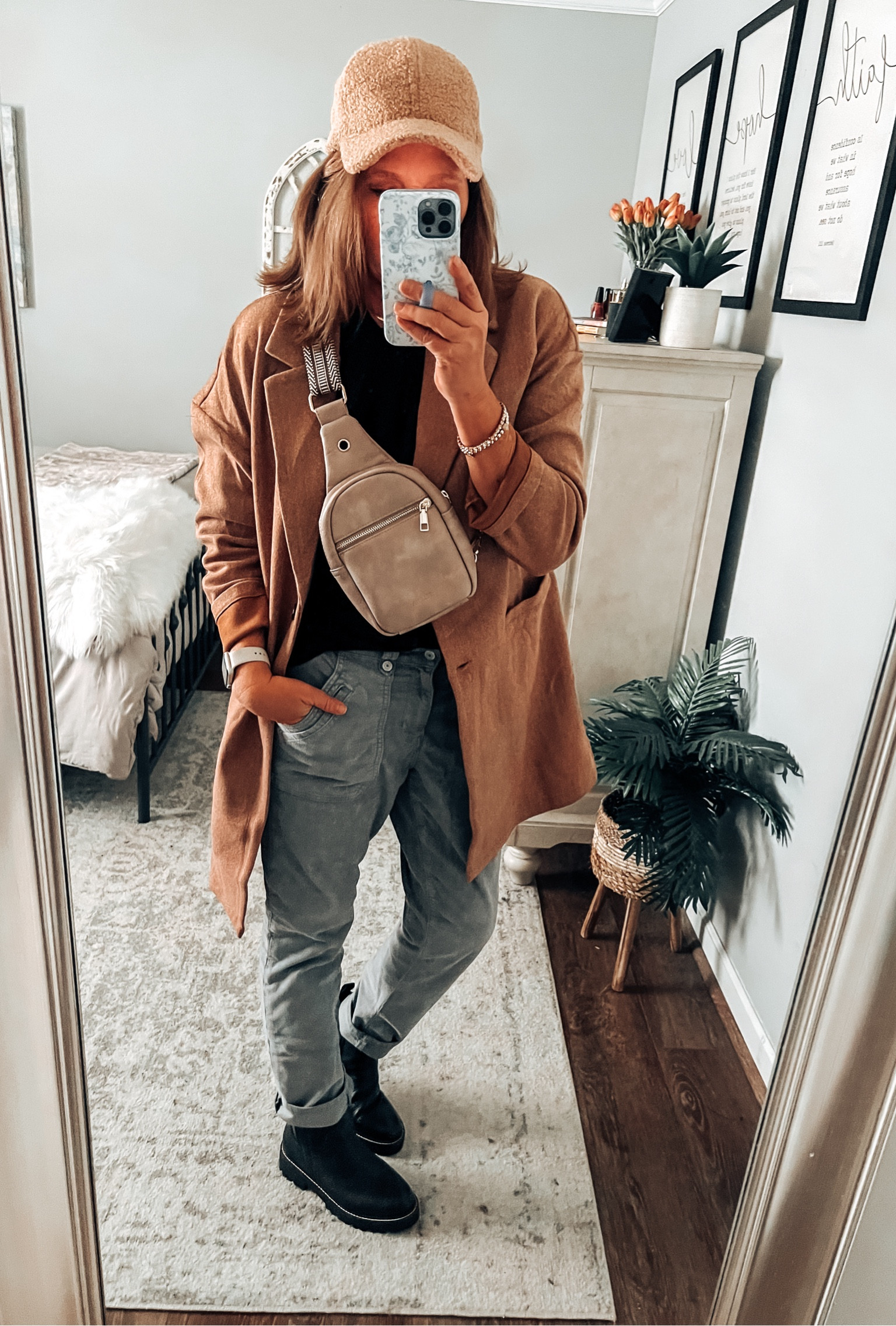 American Eagle corduroy pants, fit tts, more colors, have stretch. Styled with Chelsea boots, sling bag, sherpa hat and lightweight coat from Amazon. More colors available 

Fall outfit, winter outfit, boots, bags, casual outfit, amazon fashion, everyday outfit, over 40, sale, gift ideas, thanksgiving outfit ideas



#LTKFindsUnder50 #LTKStyleTip #LTKSaleAlert