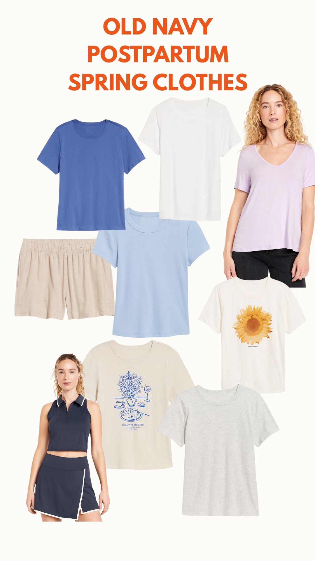 Old Navy has some great spring clothes for postpartum! 

#LTKMidsize #LTKStyleTip