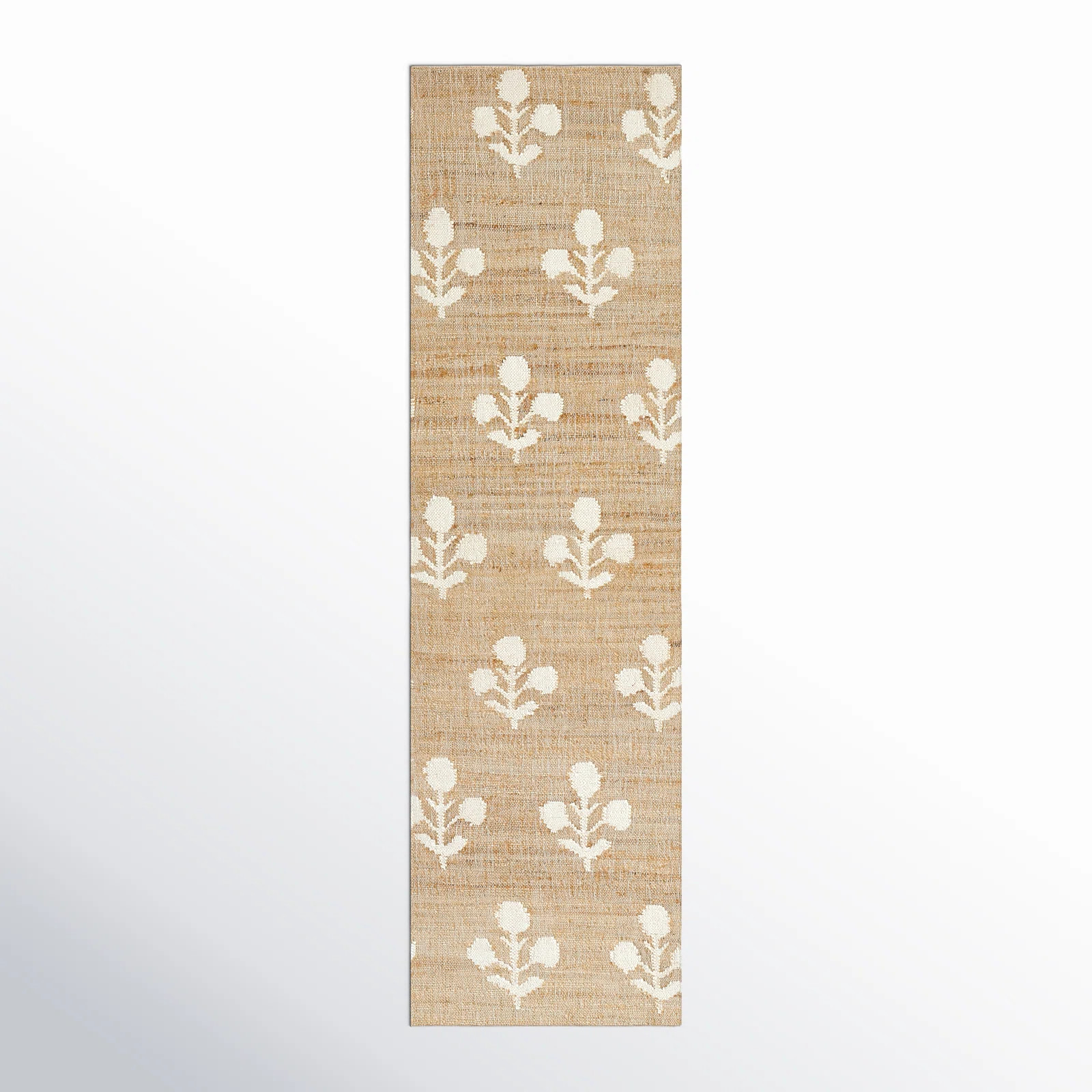 Erin Gates by Momeni Orchard Bloom Natural Hand Woven Wool and Jute Area Rug | Birch Lane