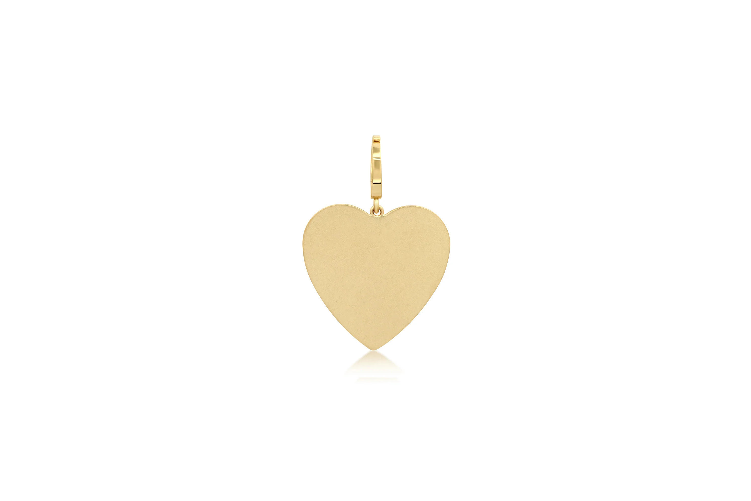 MS X SRJ Large Heart Charm | Shylee Rose Jewelry