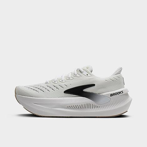 Brooks Men's Glycerin Max 2 Running Shoes in White/Black/Chateau Gray Size: 8.5 | Finish Line (US)