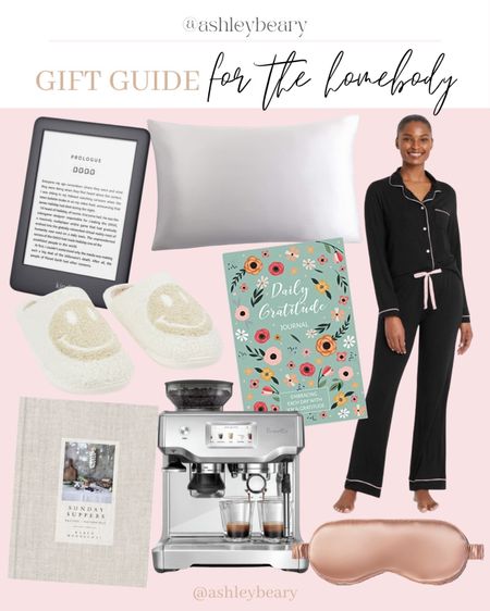Gift guide for the comfy cozy homebody in your life! 

Pajamas 
Slippers 
Book 

#LTKSeasonal #LTKGiftGuide #LTKHoliday